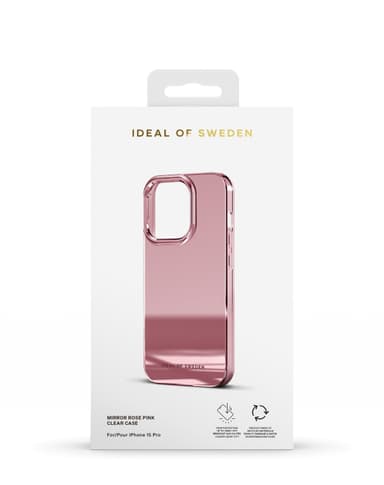 Mirror Case iPhone 15PR Mirror Rose Pink