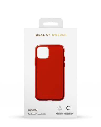 Clear Case iPhone 11/XR Radiant Red