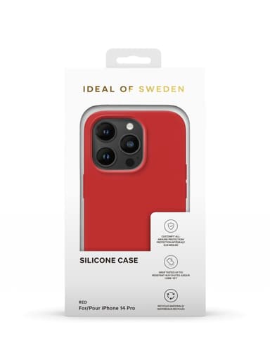 Silicone Case iPhone 14PR Red