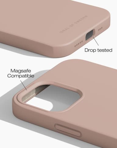 Silicone Case MagSafe iPhone 12/12P Blush Pink