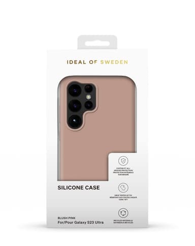 Silicone Case Galaxy S23U Blush Pink