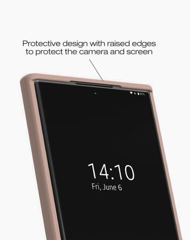 Silicone Case Galaxy S23U Blush Pink