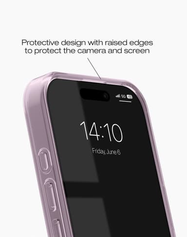 Clear Case MagSafe iPhone 16 Light Pink