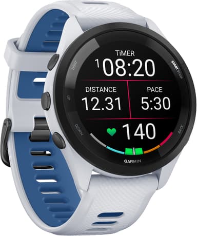 Garmin Forerunner 265 Sportklocka (vit)