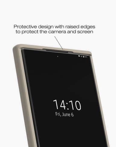 Silicone Case Galaxy S24U Beige