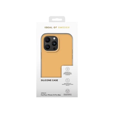 Silicone Case iPhone 14PM Apricot