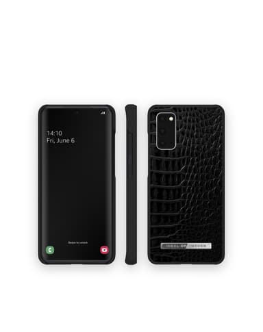 Atelier Case Galaxy S20 Neo Noir Croco Silver