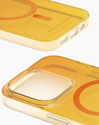 Clear Case MagSafe iPhone 14PM Orange Spritz