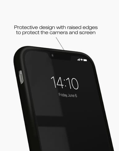 Silicone Case iPhone 12/12P Black