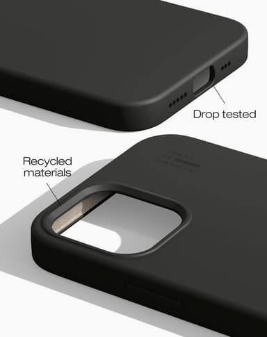 Silicone Case iPhone 12/12P Black
