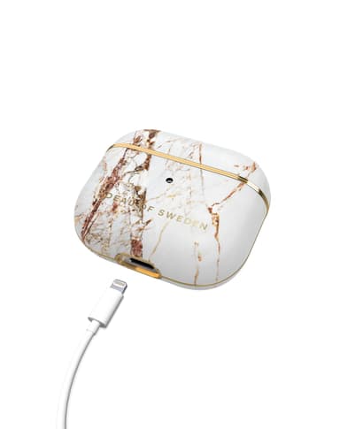 Printed AirPods Case Gen 3 Carrara Gold