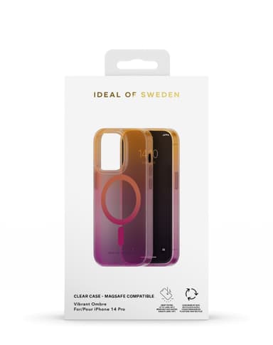Clear Case MagSafe iPhone 14PR Vibrant Ombre