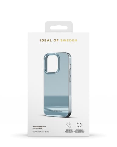 Mirror Case iPhone 15PR Mirror Sky Blue