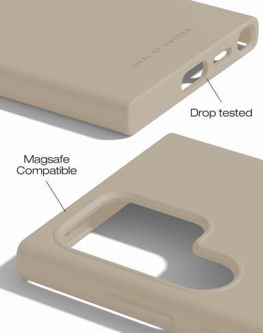 Silicone Case MagSafe Galaxy S24U Beige