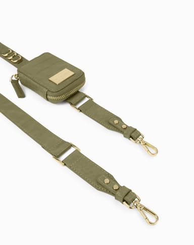 Atelier Necklace iPhone 13 Mini Sage Croco