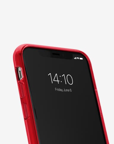 Clear Case MagSafe iPhone 12/12P Radiant Red