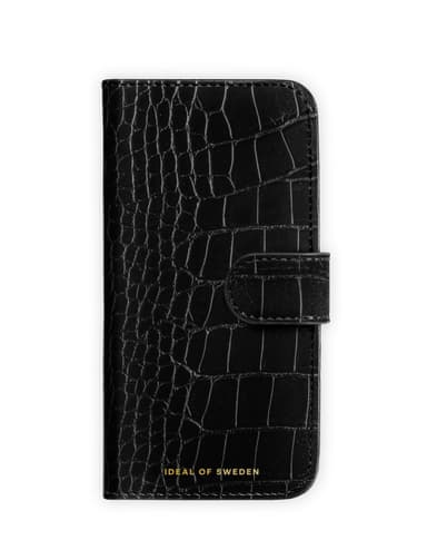 Magnet Wallet+ MagSafe iPhone 16 Black Croco