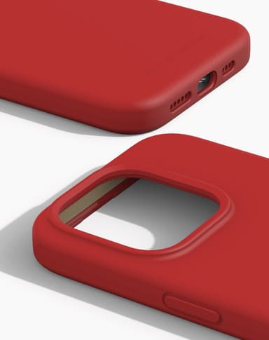 Silicone Case iPhone 15PR Red