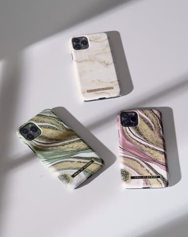 Printed Case Galaxy S20 Cosmic Green Swirl