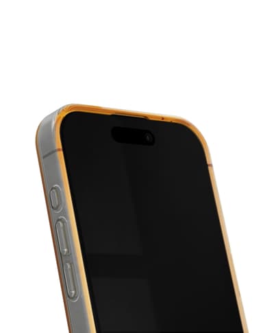 Clear Case MagSafe iPhone 13/14/15 Orange Spritz
