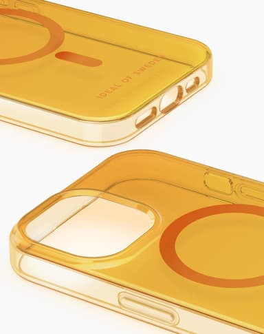 Clear Case MagSafe iPhone 13/14/15 Orange Spritz