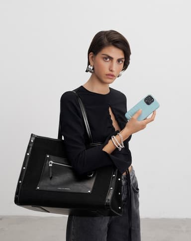 Atelier Case iPhone 12PM/13PM Soft Blue Croco