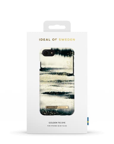 Printed Case iPhone 8/7/6/6S/SE Golden Tie Dye