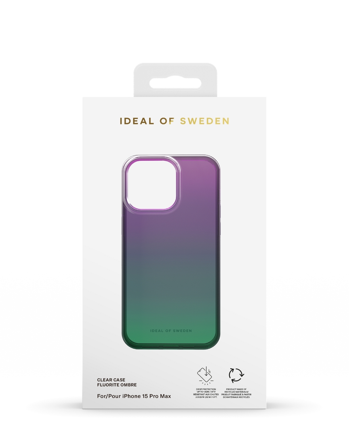 Clear Case iPhone 15PM Fluorite Ombre