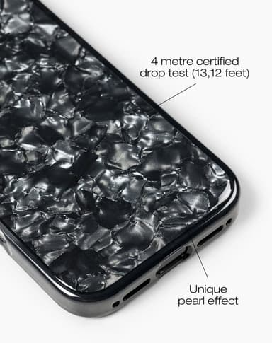 Pearlised Case iPhone 16 Black