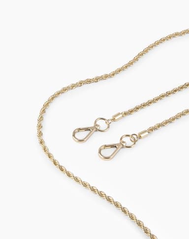 Atelier Necklace iPhone 12/12P Sky Blue Croco