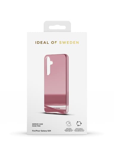 Mirror Case Galaxy S24 Mirror Rose Pink