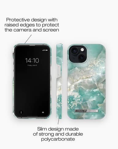 Printed Case MagSafe iPhone 15 Azura Marble