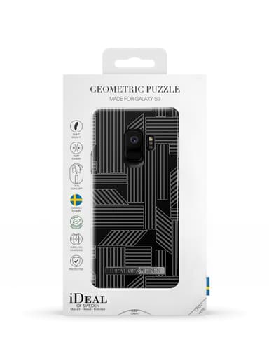 Fashion Case Galaxy S9 Geometric Puzzle