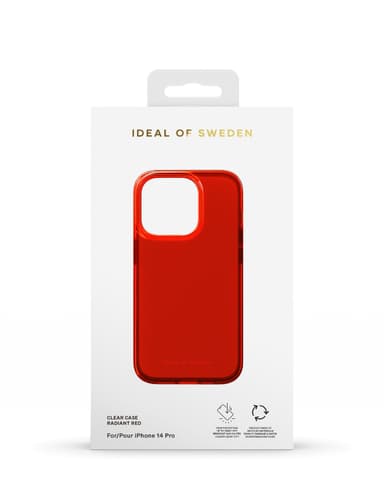 Clear Case iPhone 14PR Radiant Red