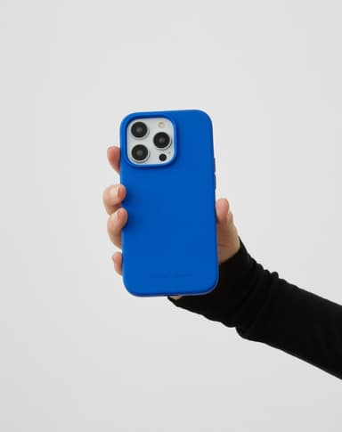 Silicone Case MagSafe iPhone 15PM Cobalt Blue