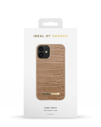Atelier Case iPhone 12 MINI Camel Croco