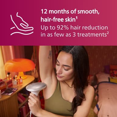 Philips Lumea Advanced ljusbaserad hårborttagning BRI92000