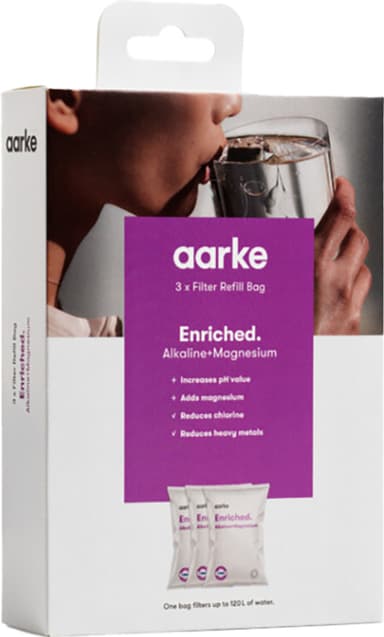 Aarke Purifier Enriched påfyllning av filtergranulat 4280046 (3-pk)