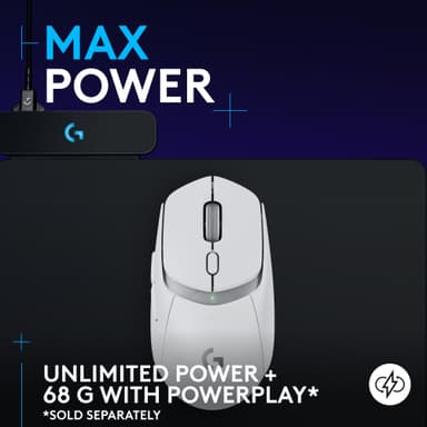 Logitech G G309 gamingmus (vit)