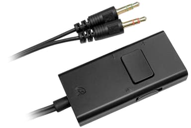 QPAD QH91 gamingheadset (svart)