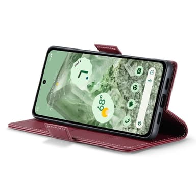 CASEME Plånboksfodral till Pixel 8a - Röd