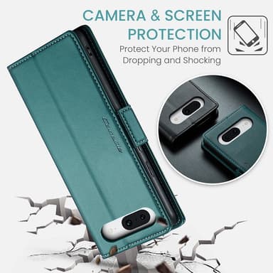 CASEME Plånboksfodral till Pixel 8a - Grön