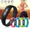 Typ B Stegräknare Pedometer Klock-modell Skön att bära - Orange