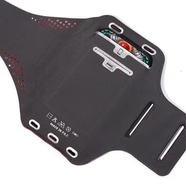 Utomhussport Löpning armväska Fodral Fitness mobil reflexremsa L