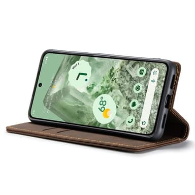 CASEME Plånboksfodral till Pixel 8a - Coffee