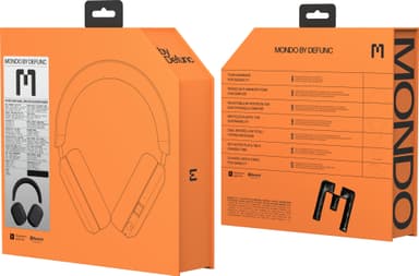 Defunc Mondo trådlösa around-ear hörlurar (svart)