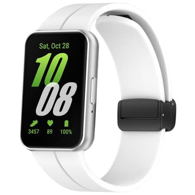 Silikonarmband med magnetisk stängning för Samsung Galaxy Fit 3 (SM-R3