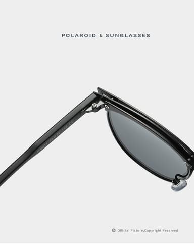 Polariserade solglasögon UV400 Svart/grå