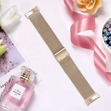 Fitbit Charge 5 armband rostfritt stål Guld