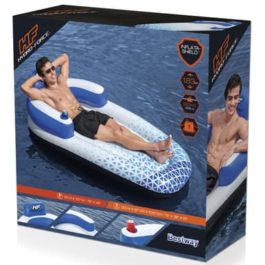 Bestway Hydro Force Indigo Wave Lounge 1.91m x 1.07m